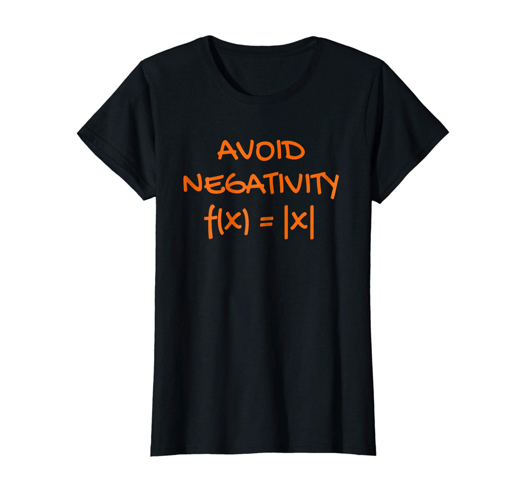Avoid Negativity Shirt Funny Math Problem Engineer Gift Tee