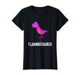 Funny Flamingo Dinosaur Dino T-Shirt Flamingosaurus Gift
