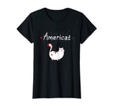 Americat Shirt | Funny Cat Shirts | Fourth Of July Shirt 4th