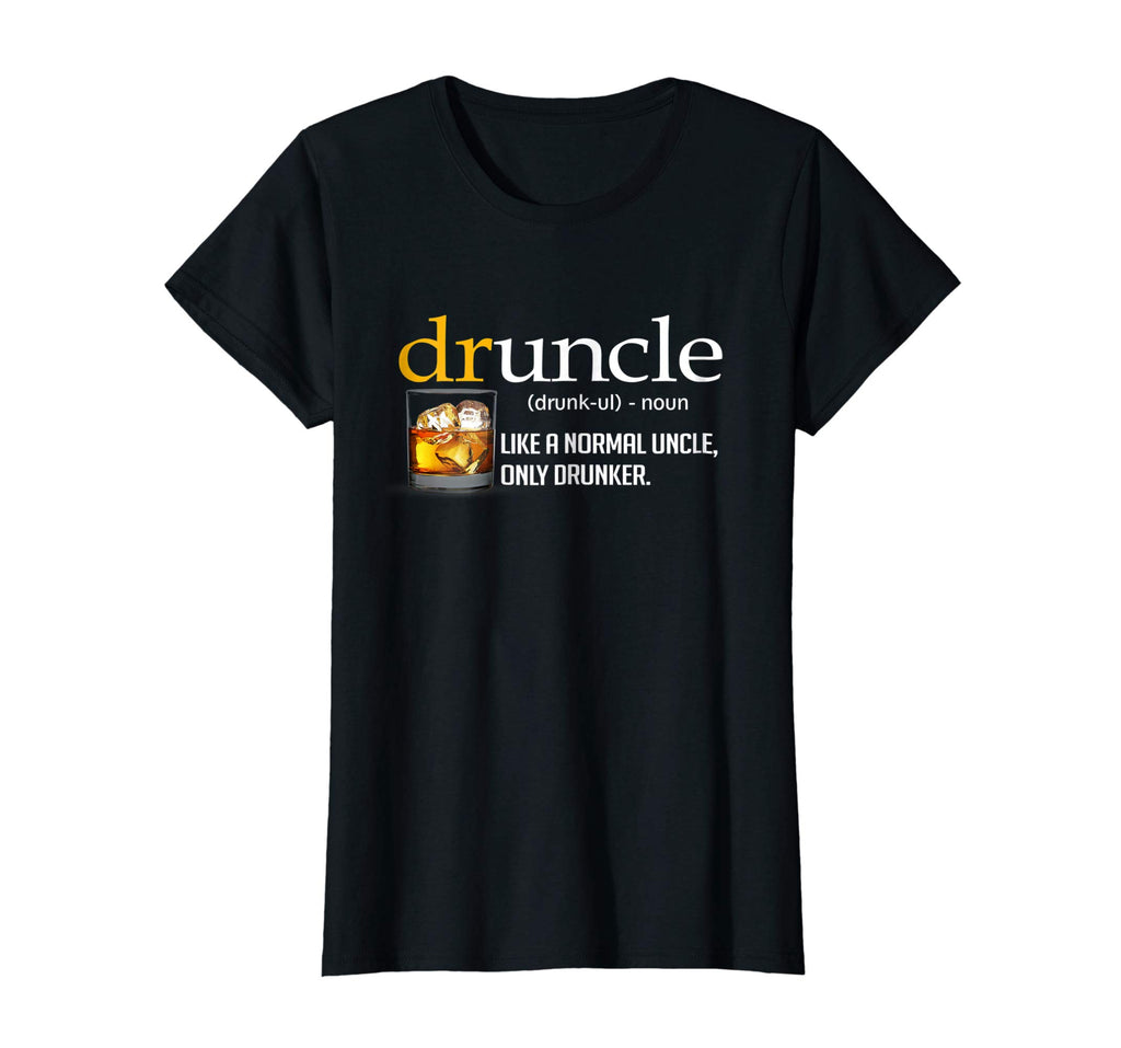 Druncle Funny Drunk Drinking Uncle T-Shirt