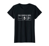 Boobs Beer Funny Motocross T-shirt Dirt Bike Racer Dad MotoX
