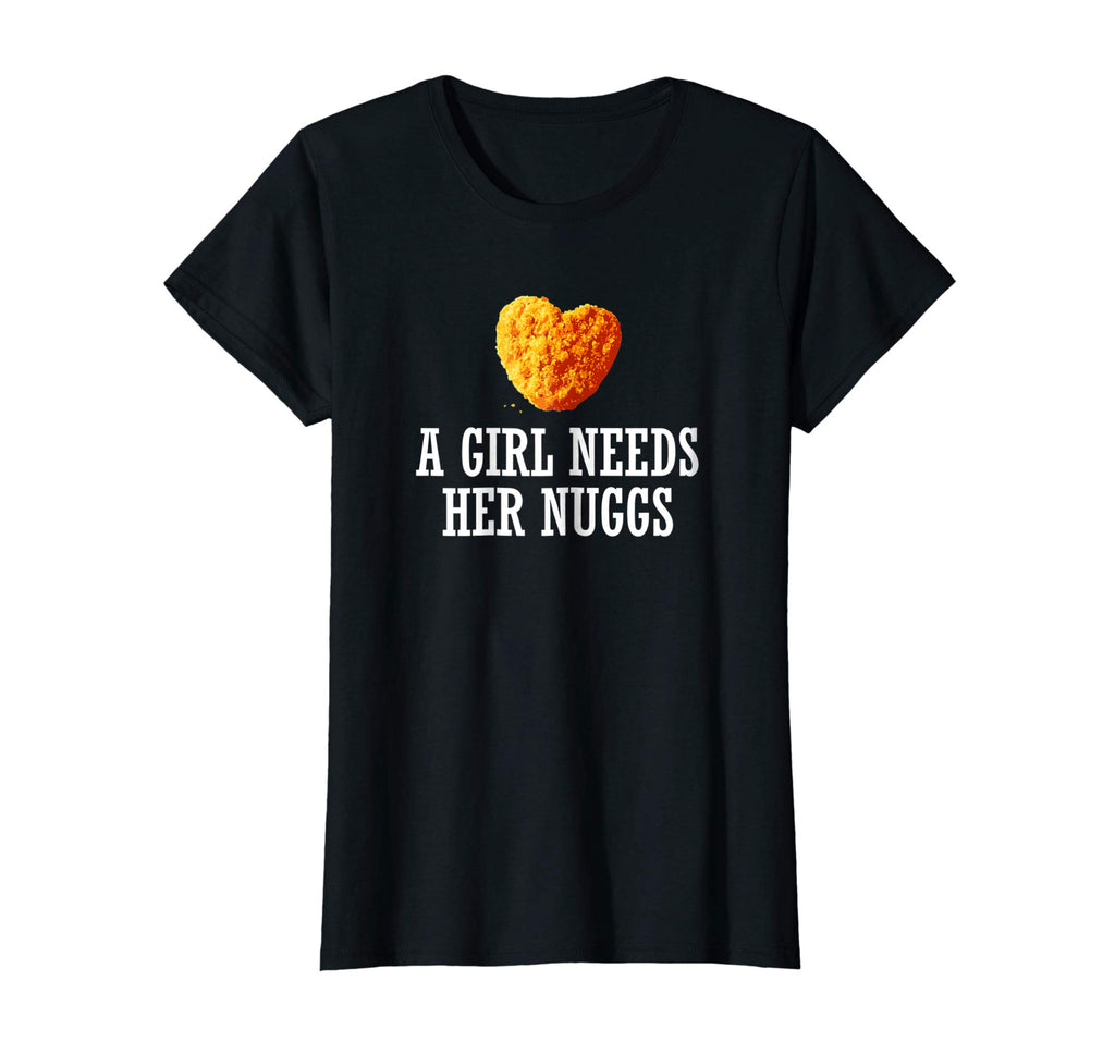 A Girl Needs Her Nuggs Shirt, Funny Heart Nugget Gift 2