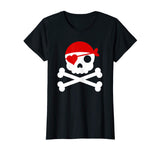 Valentines Day Love Pirate Heart t Shirt - Funny Gift Tee
