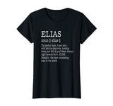 Adult Definition - First Name Elias Men T-Shirt Funny