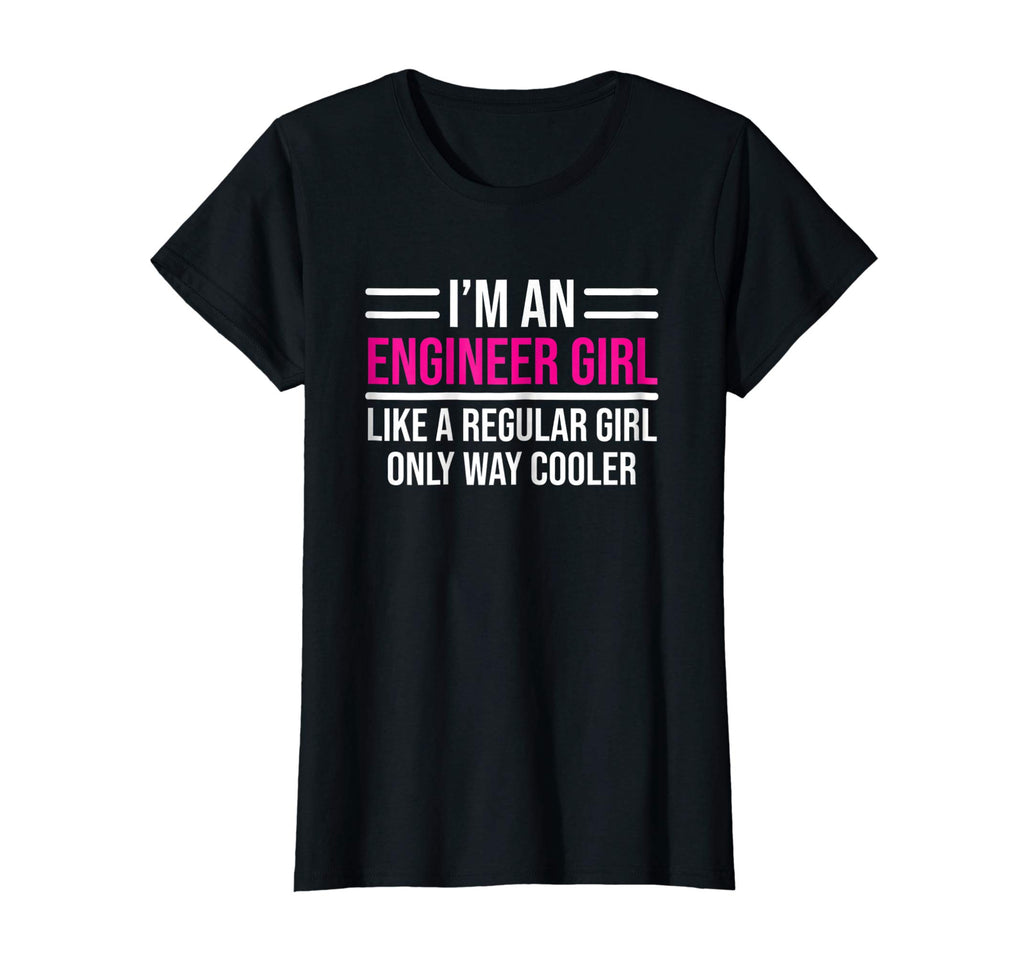 Womens I'm An Engineer Girl T-shirt Funny Female Engineering Tee