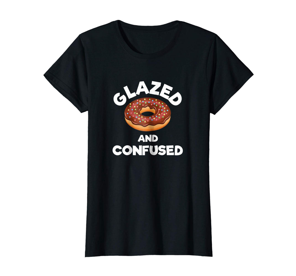 Glazed and Confused Funny Donut T-Shirt
