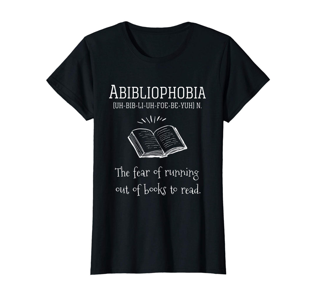Abibliophobia Shirt - Funny T Shirts To Promote Reading