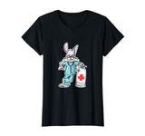 Anesthesia Ether Bunny Funny Easter Medical T-shirt