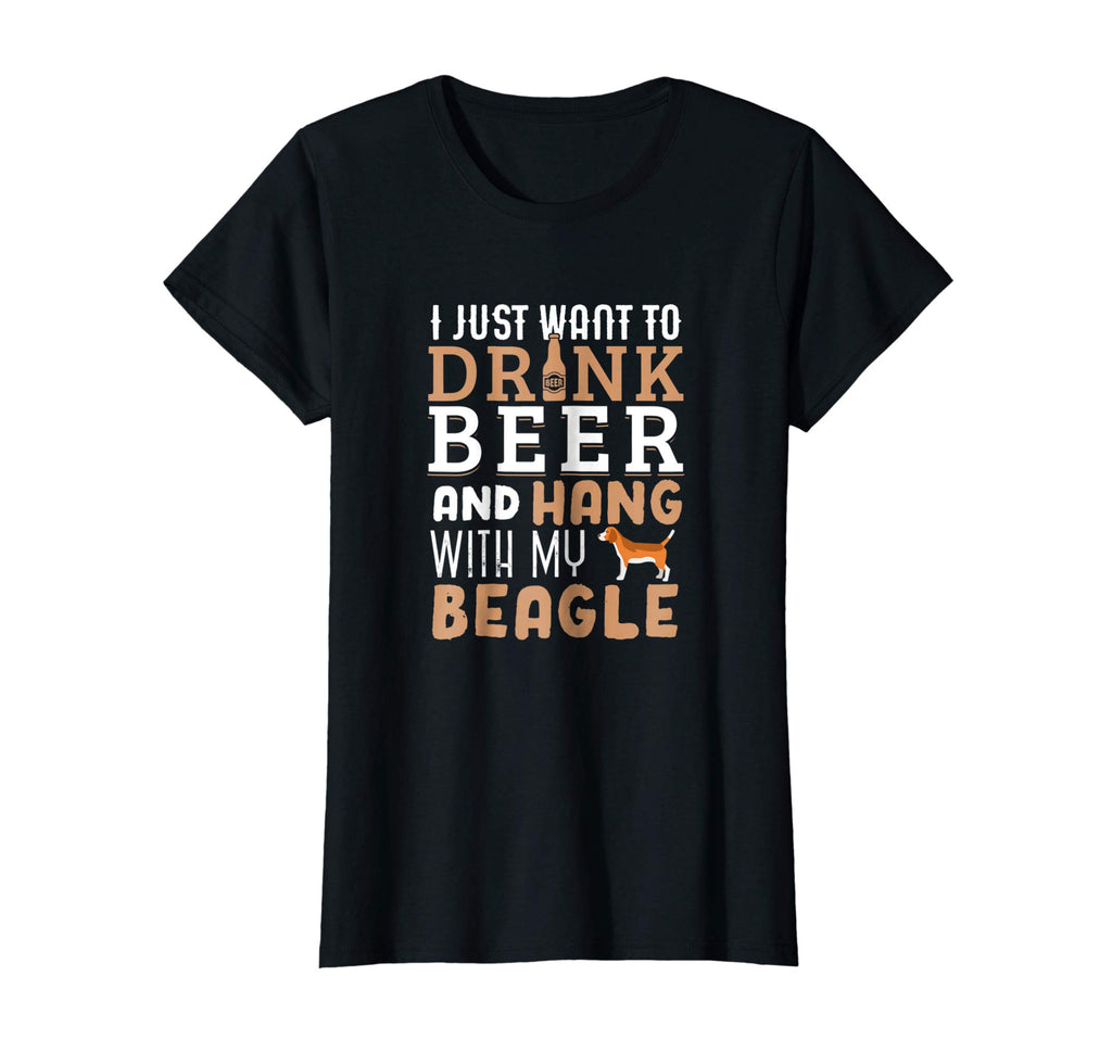 Beagle Dad Shirt Funny Father's Day Dog Lover Gift Beer