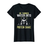 Muscle Weight Lifting Jesus Christian Funny Workout T-Shirt