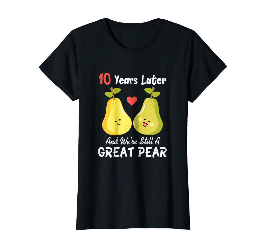 10th Wedding Anniversary Shirt Funny Couples T-Shirt Gifts