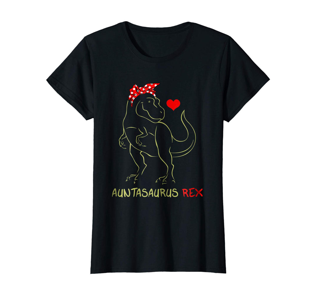 Auntasaurus Rex T-Shirt Funny Auntie Gifts Tshirt