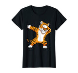 BDAZ Dabbing Tiger Football Team Mascot Funny Dab T-shirt