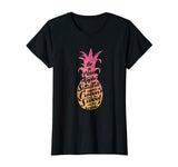 Be A Pineapple Shirt Funny Aloha Tropical Hawaii Vacation