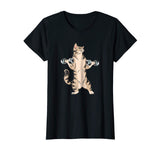 Cat Weightlifting T-Shirt, Funny Gym Shirt