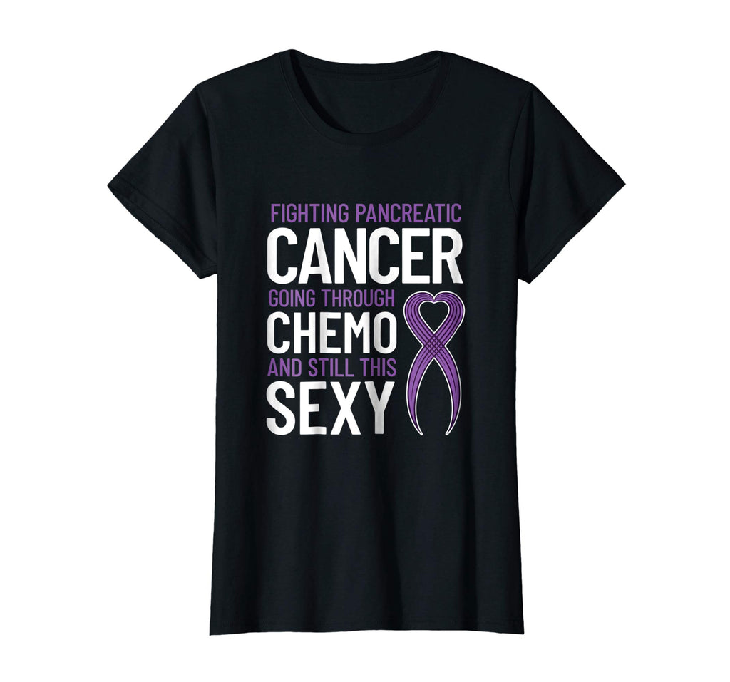 Awesome Pancreatice Cancer Shirt with Funny Chemo Sexy Quote