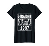 1987 Funny trendy Birthday Bday Present Shirt