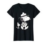 Funny Snoopy Woodstock Camping T Shirt