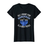All I Want for Hanukkah is a New POTUS Funny Trump T-Shirt