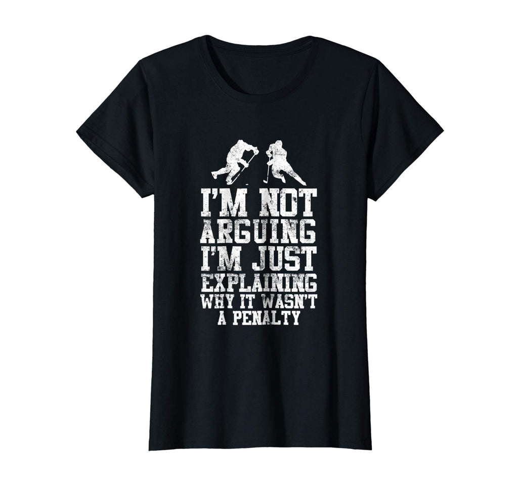Funny Hockey Tee Shirt Cool Gag Gift Novelty Graphic Tee