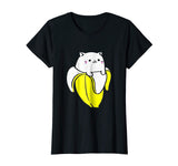 BANANYA BANANA FUNNY CAT T SHIRT