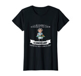 BE YOURSELF LUNCH LADY T-SHIRT Funny School Teacher Student