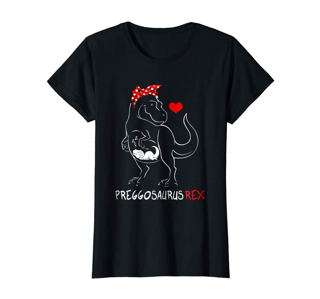 Pregosaurus T Shirt Funny Dinosaur Pregnancy Halloween Shirt