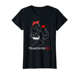 Pregosaurus T Shirt Funny Dinosaur Pregnancy Halloween Shirt