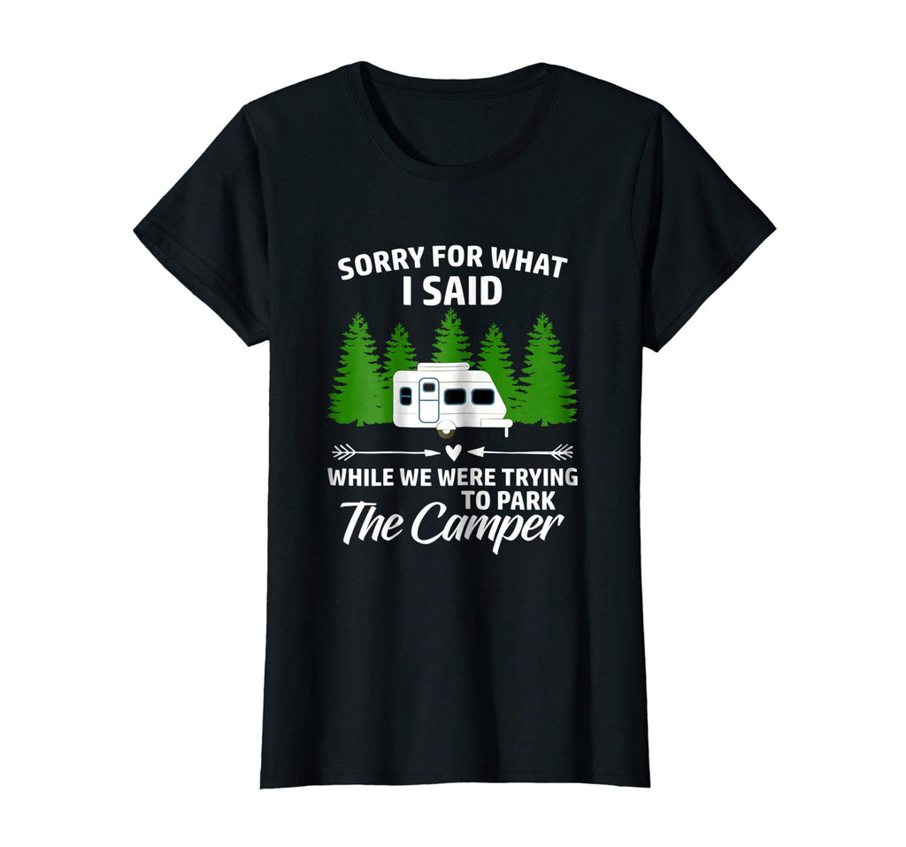 Park The Camper Funny Family Trailer Camping Vacation Shirt