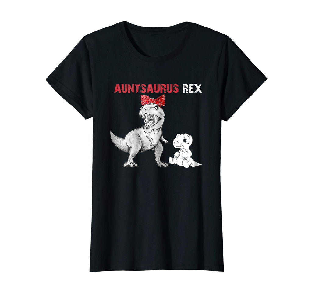 Auntiesaurus Rex T-shirt Funny Shirt For Auntie