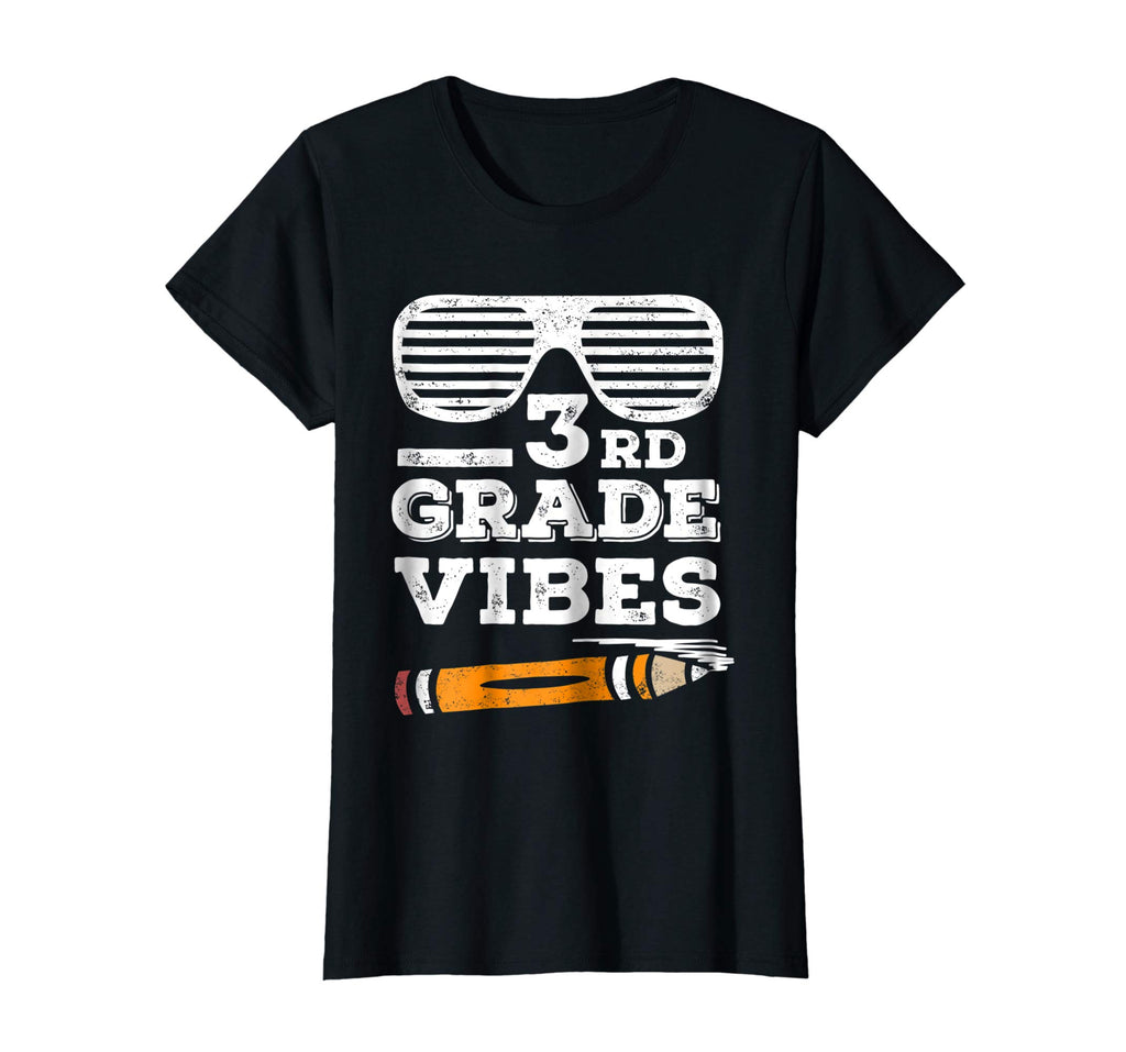 3rd Grade Vibes T-Shirt Funny Third Grade Back To School Tee
