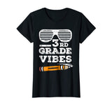 3rd Grade Vibes T-Shirt Funny Third Grade Back To School Tee