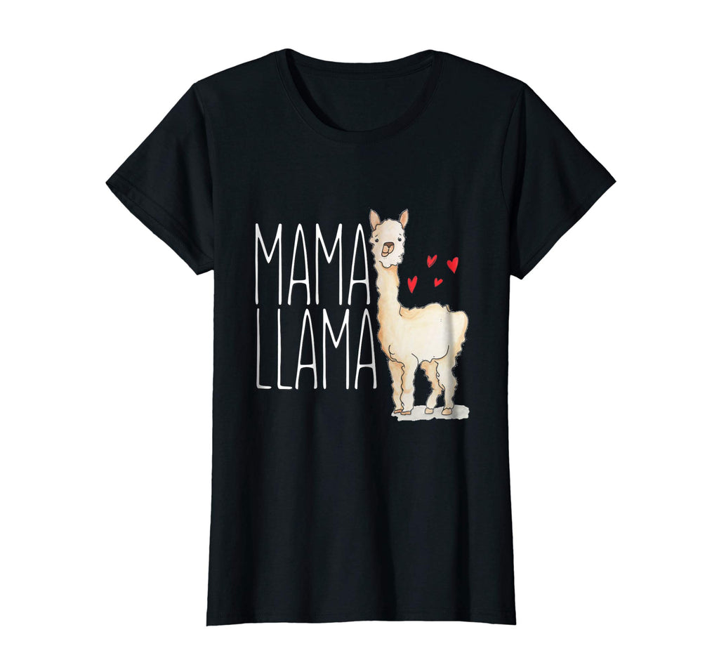 Mama Llama Shirt Funny Matching Family Tribe Mom Mommy Mum