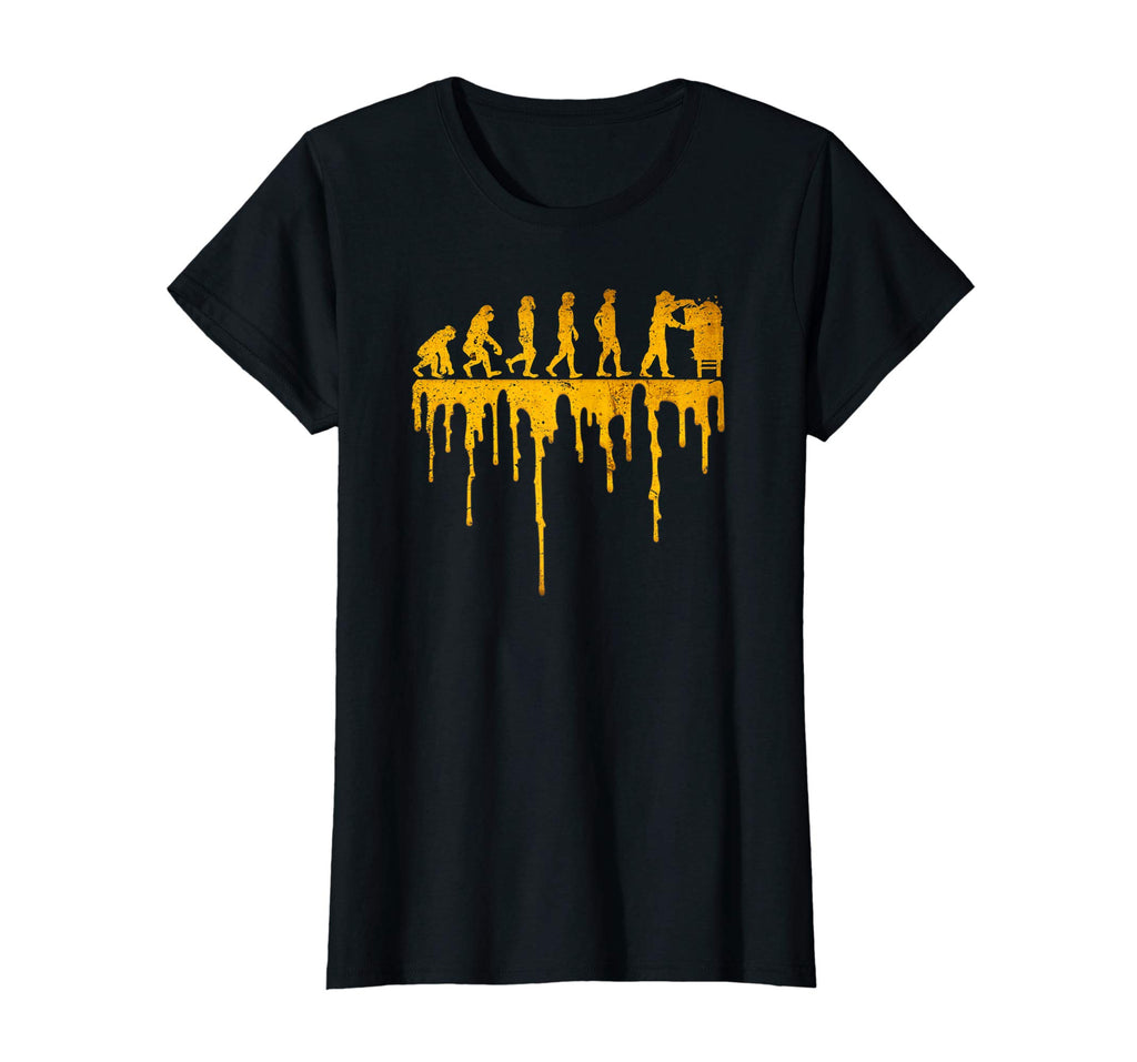 &quot;Beekeeper Evolution&quot; Funny Honey Beekeeping T-shirt