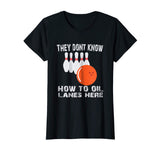Bowling excuse funny shirt