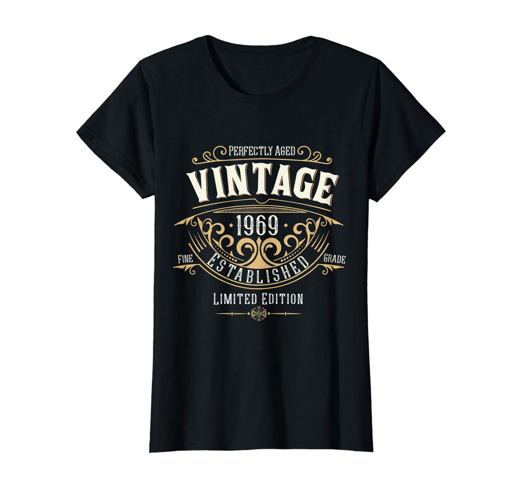 50th Birthday Gift - Funny Vintage 1969 T-Shirt.