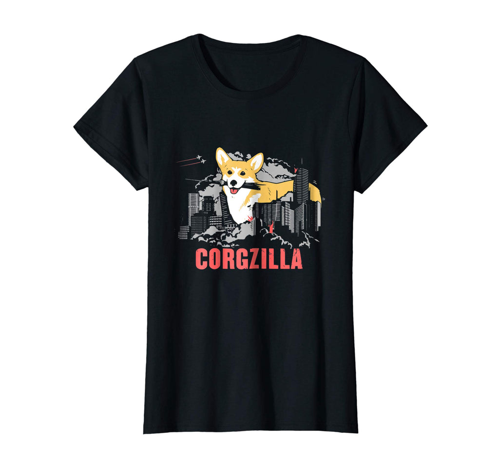 &quot;Corgzilla&quot; Funny Dog Corgi Lover T-shirt