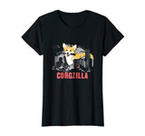 &quot;Corgzilla&quot; Funny Dog Corgi Lover T-shirt