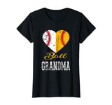 Funny Baseball Mom Shirt Ball Grandma Softball Gifts Women