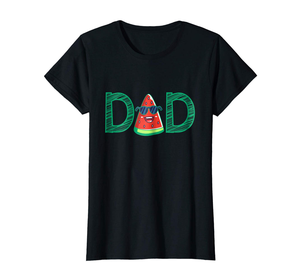 Dad Watermelon T-Shirt - Funny Summer Melon Fruit Cool Tee