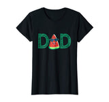 Dad Watermelon T-Shirt - Funny Summer Melon Fruit Cool Tee