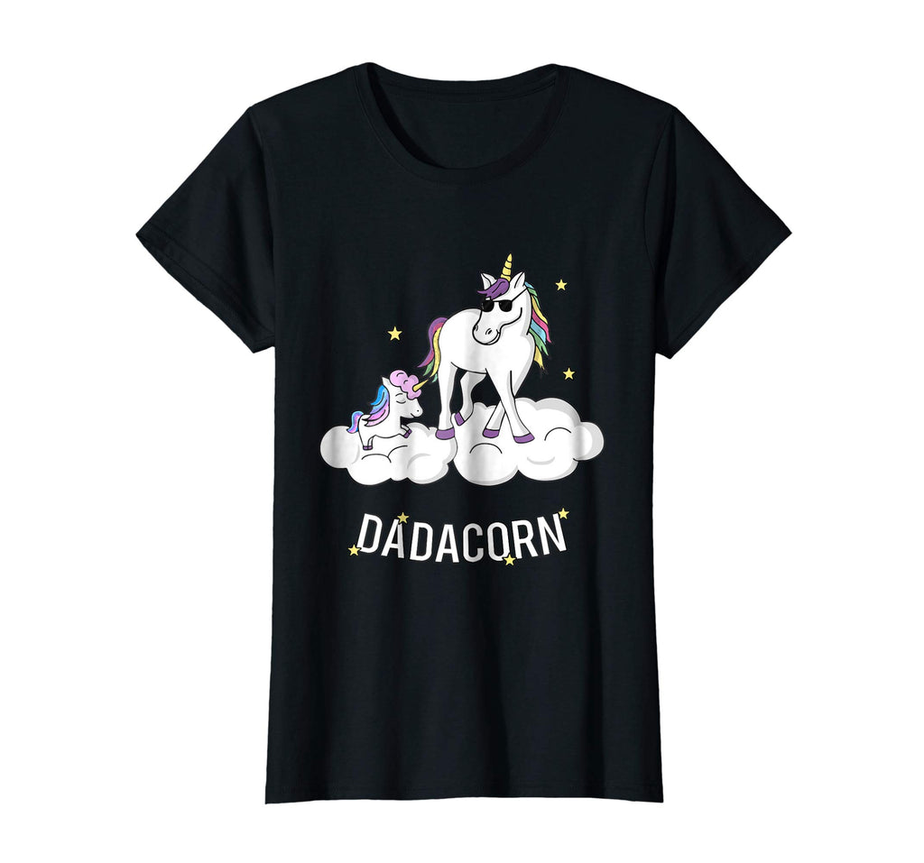 Dadacorn Shirt Funny Unicorn Best Dad Father's Day Gift