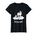 Dadacorn Shirt Funny Unicorn Best Dad Father's Day Gift