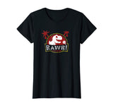 Jurassic Age Rawr Funny Cute Dinosaur Chasing Lollipop Shirt