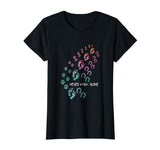 Never Walk Alone Human Dog Horse Are Friends Funny T-Shirt