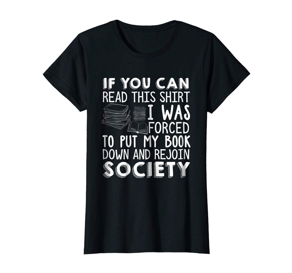If You Can Read This Book Lovers Novel Reading Funny T shirt