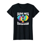 Pickleball Peace Love Funny Tie Dye T-Shirt