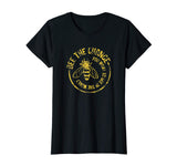 Bee The Change Funny Save The Bees Distressed T-Shirt