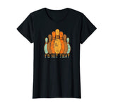I'd Hit That Funny Bowling T Shirt Vintage Bowler's Gift