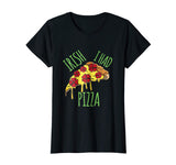 Irish I Had Pizza St. Pattys Cute Women Men Kid Funny Shirt